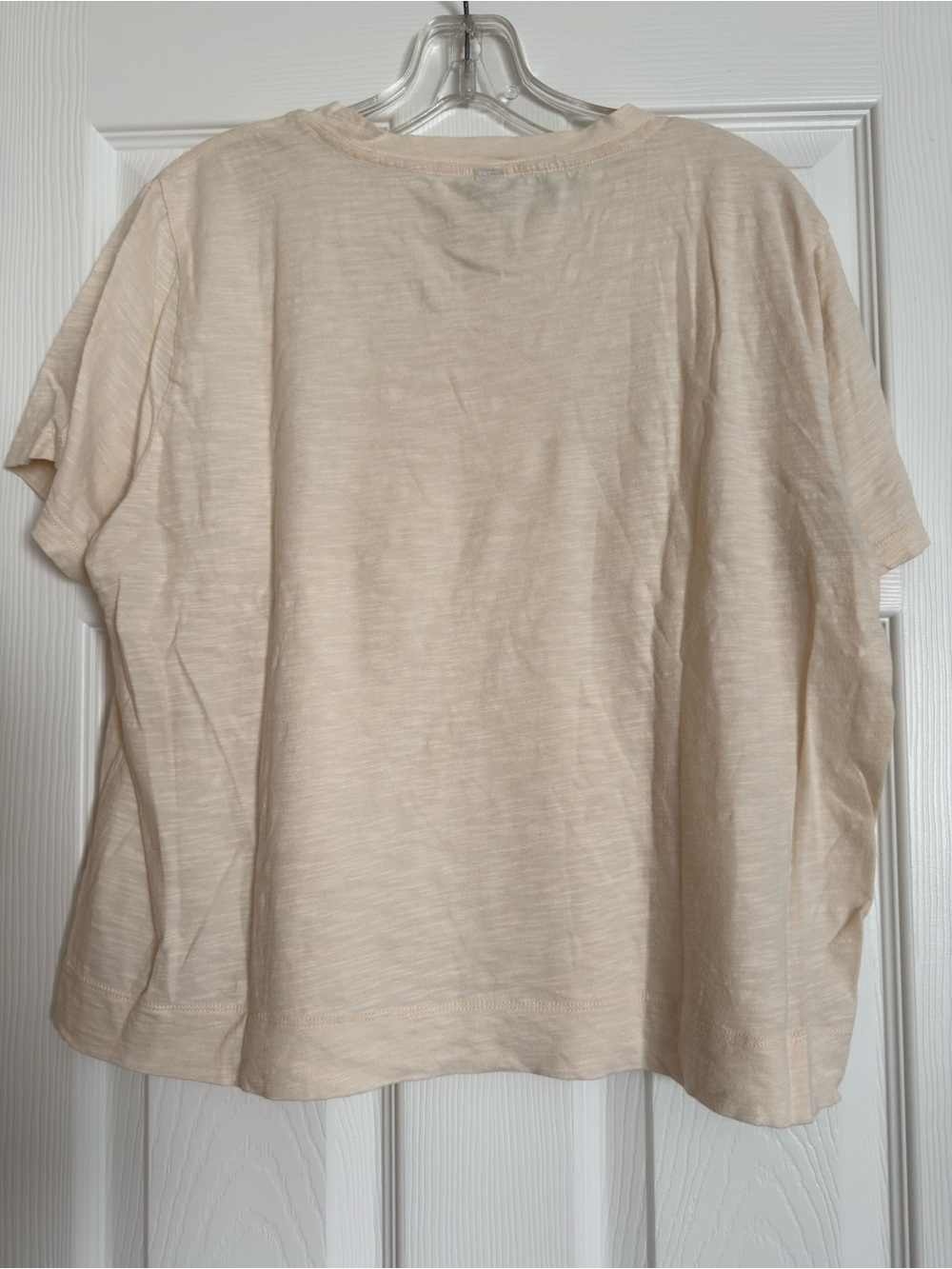 Vuori Short Sleeve Crew Tee - Natural Cream - Picture 2 of 6
